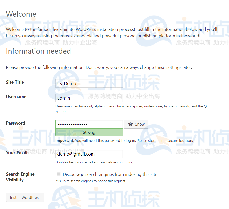 OpenLiteSpeed WordPress一键安装教程