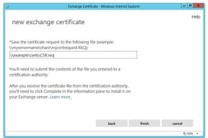 Microsoft Exchange服务器创建CSR文件的方法