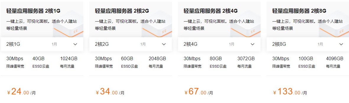 阿里云低价香港云服务器租用