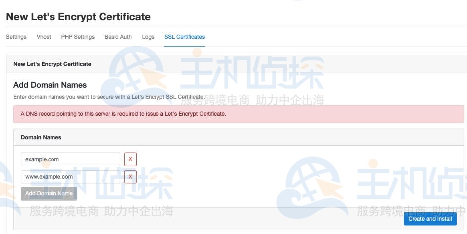 Debian 10服务器安装配置CloudPanel教程