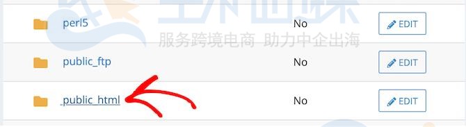WordPress网站文件夹