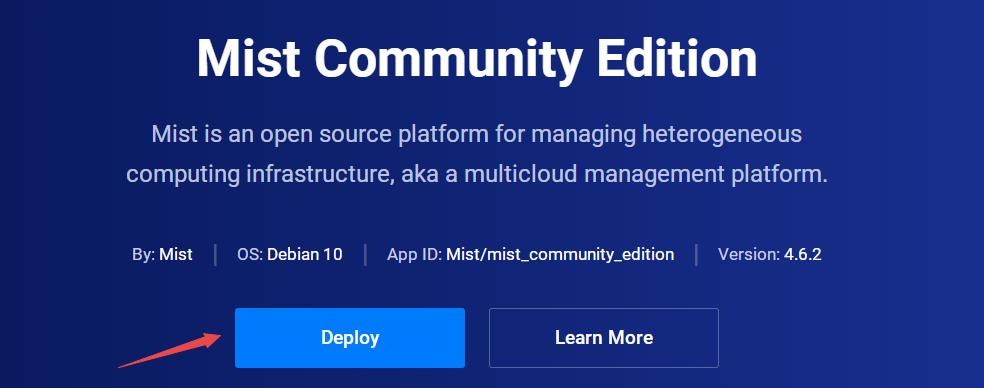 Vultr服务器搭建Mist多云管理平台教程