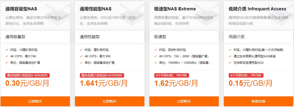 阿里云文件存储NAS