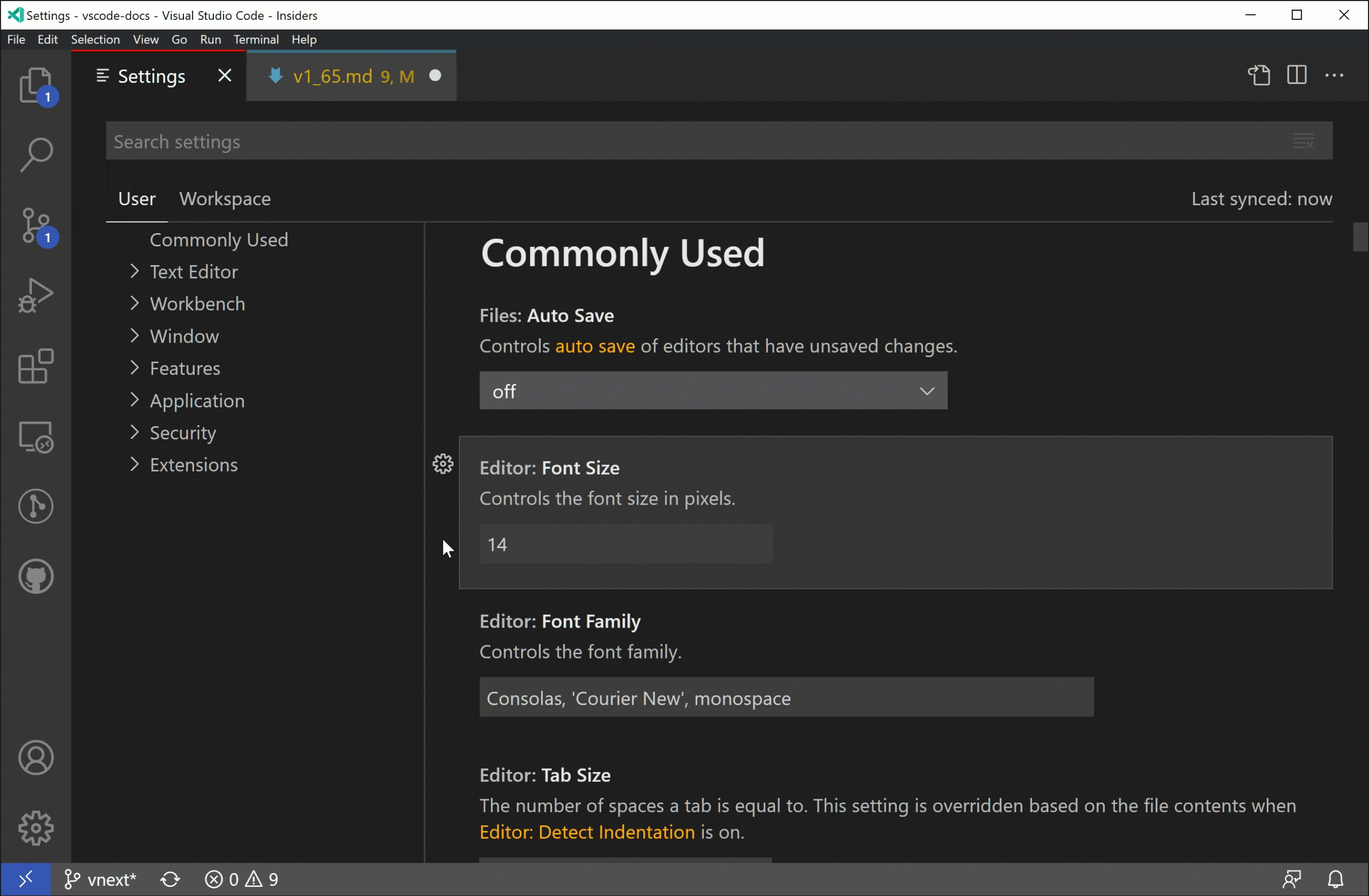 设置编辑器拆分视图