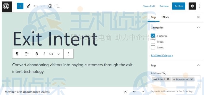 WordPress页面添加新分类和标签的方法