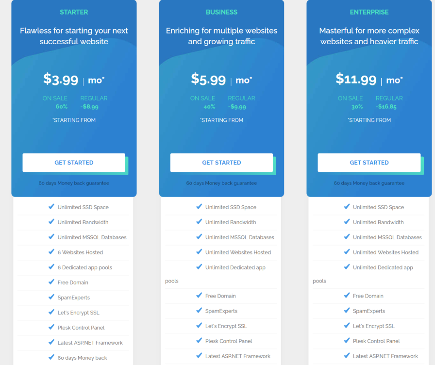 TMDHosting Windows主机