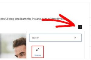 WordPress块编辑器添加空格教程