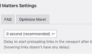 WordPress网站设置预加载链接