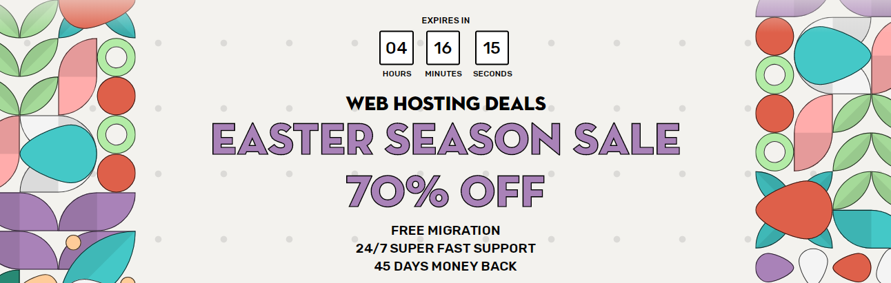 FastComet2022年复活节促销活动