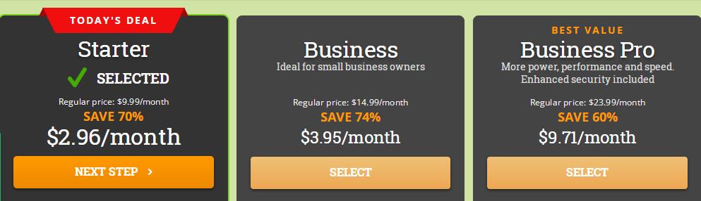 HostPapa共享主机优惠套餐