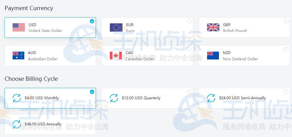 OneVPS国外VPS购买教程