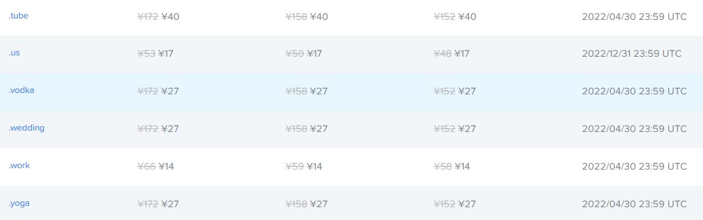 Dynadot限时闪购活动