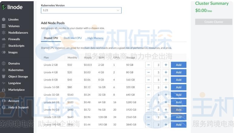 Linode VPS搭建Kubernetes集群图文教程