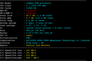 Megalayer香港CN2 VPS评测