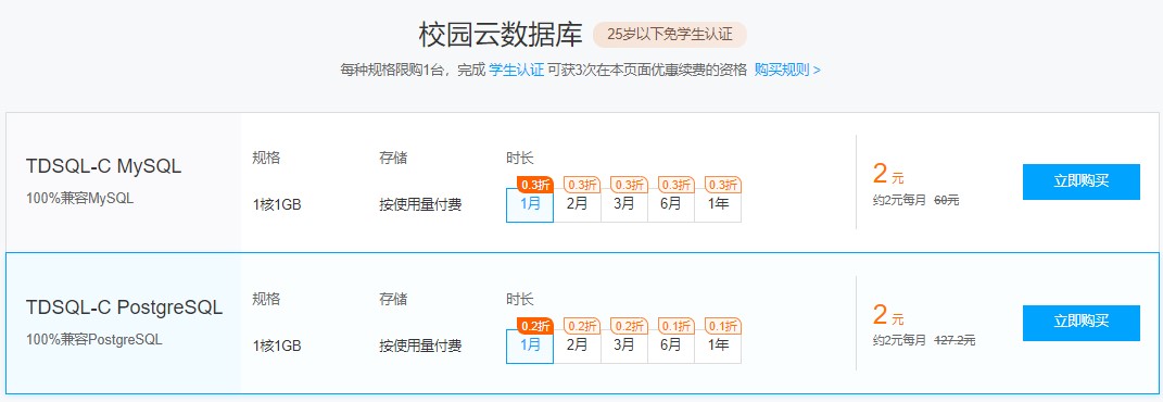 腾讯云“云+校园”活动