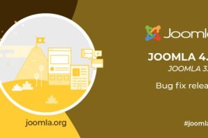 Joomla! 4.1.2和3.10.8版本发布