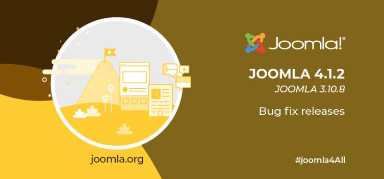 Joomla! 4.1.2和3.10.8版本发布