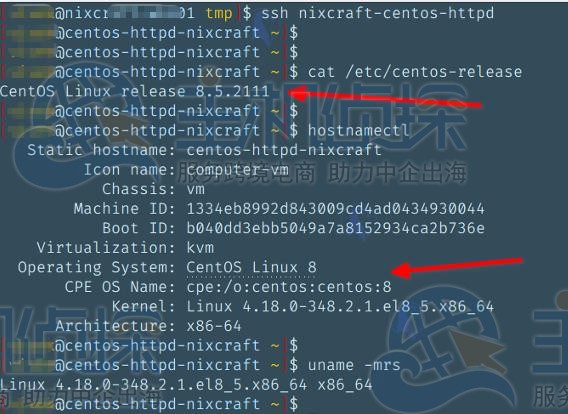 CentOS Linux 8版本
