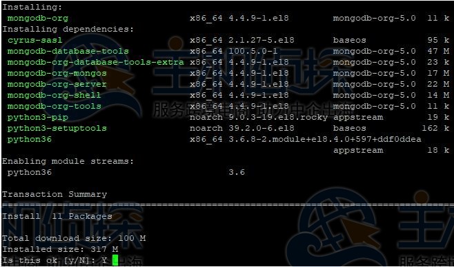 安装MongoDB数据库