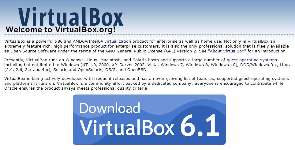 VirtualBox 6.1.34