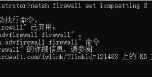 Windows服务器取消禁ping