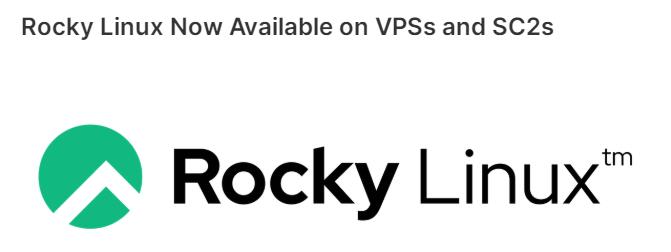 CloudCone美国VPS和SC2云服务器新增Rocky Linux发行版选项