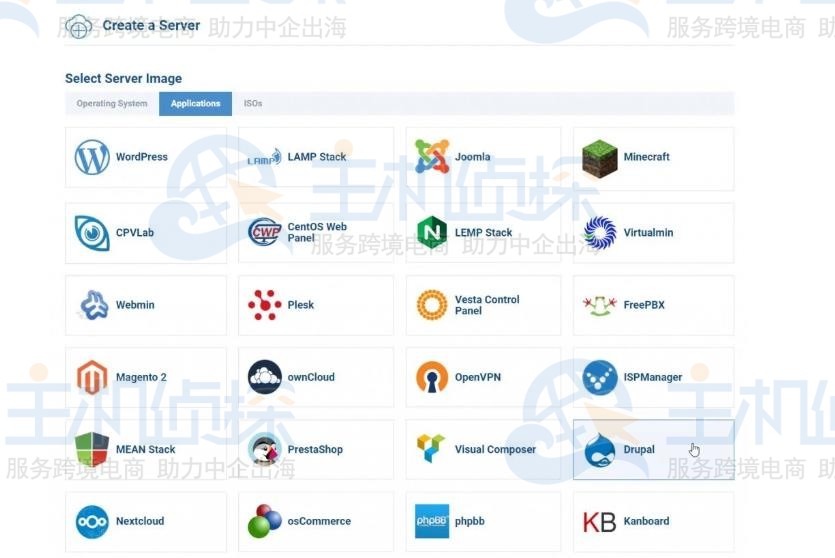 Hostwinds VPS和云服务器一键安装应用程序教程
