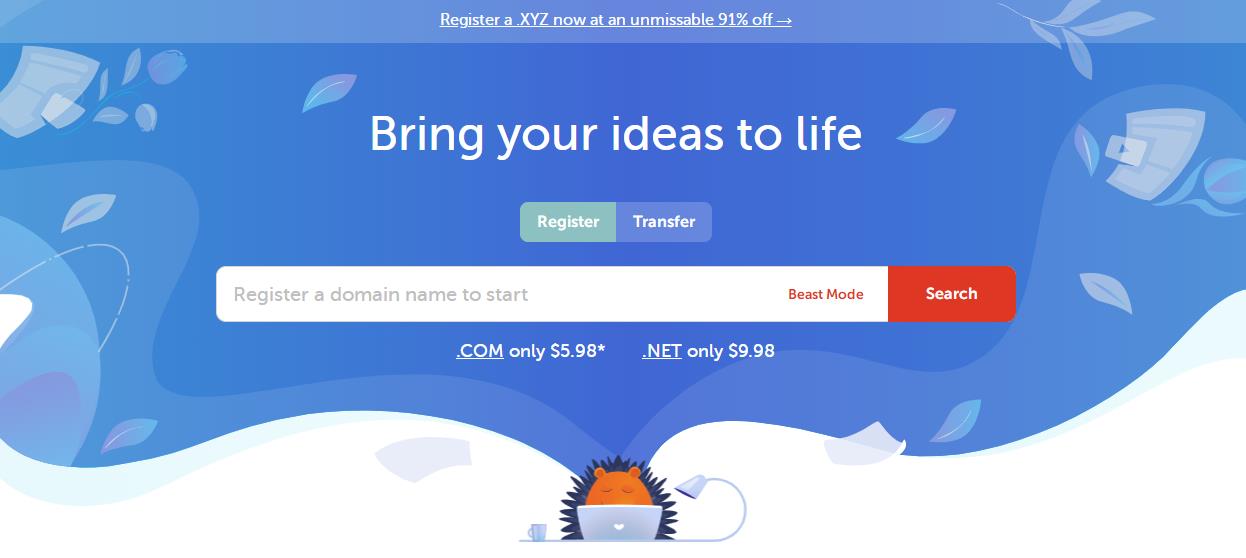 Namecheap域名特惠活动