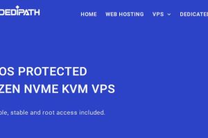 DediPath美国达拉斯机房上新Ryzen NVME VPS套餐