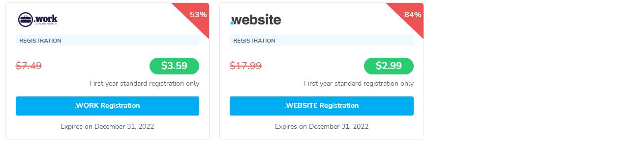 2022年5月NameSilo便宜域名促销活动