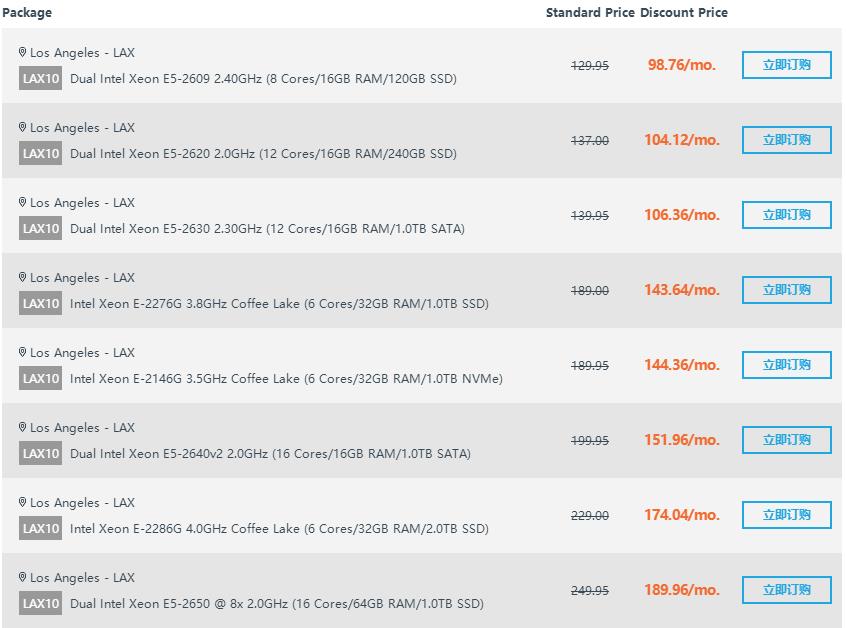 Krypt美国洛杉矶服务器优惠套餐推荐