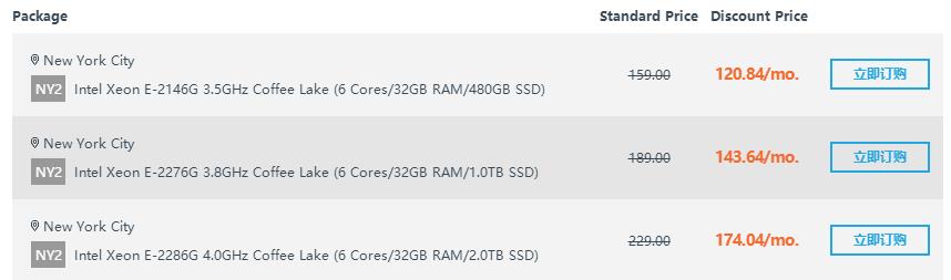 Krypt美国纽约服务器优惠套餐推荐