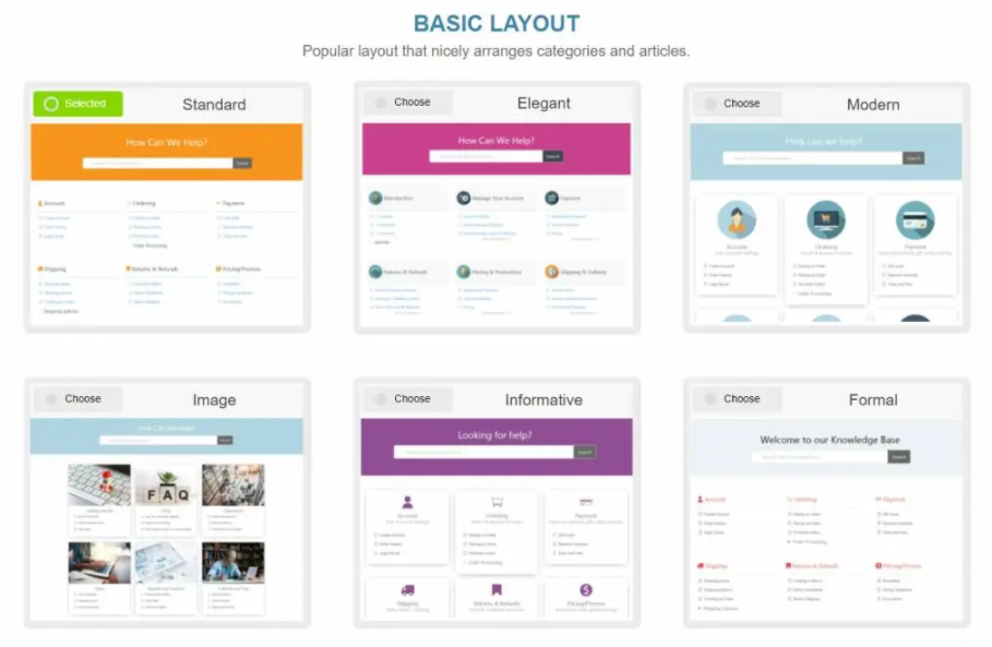 Echo Knowledge Base基础布局