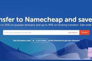 Namecheap域名转入优惠活动
