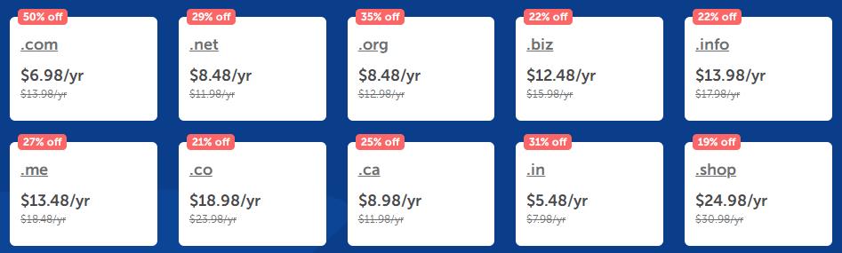 Namecheap域名转入优惠