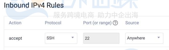 部署Vultr防火墙规则