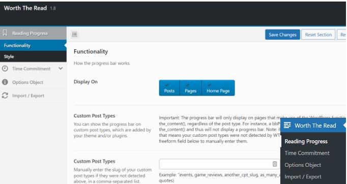 如何在WordPress文章中添加阅读进度条