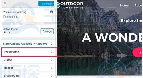 WordPress网站添加自定义字体
