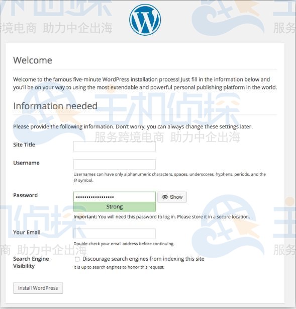在Docker上安装WordPress