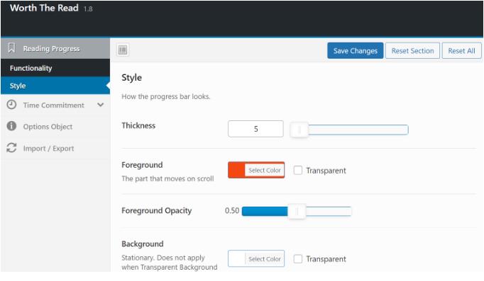 如何在WordPress文章中添加阅读进度条
