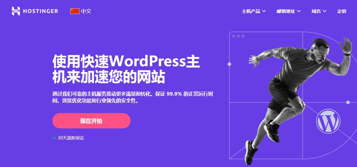 Hostinger WordPress主机