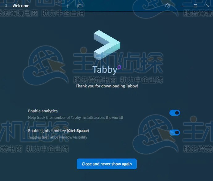 Tabby使用教程