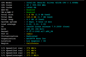 BudgetVM美国洛杉矶服务器评测