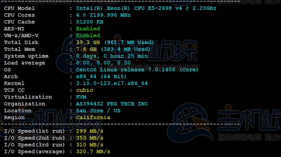 RAKsmart新加坡云服务器精品网线路速度和性能评测