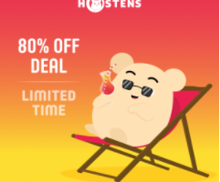 Hostens夏日2折促销 虚拟主机低至$7.2/年