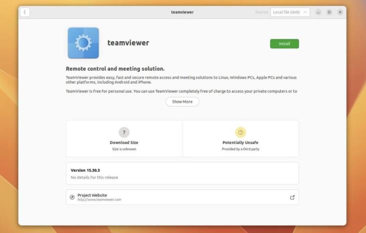 Ubuntu和Linux Mint安装TeamViewer教程