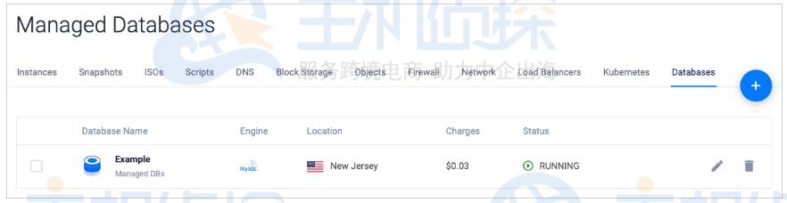 Vultr托管数据库服务