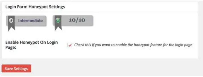 WordPress登录页面的Honeypot设置