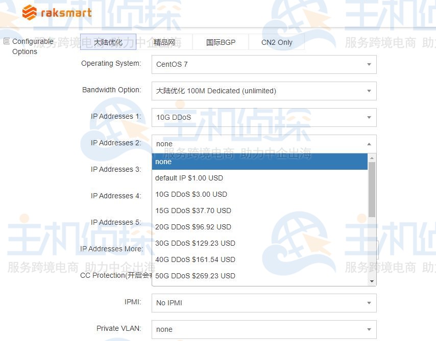 RAKsmart美国高防服务器