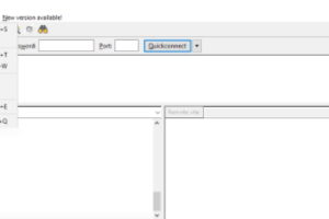 HostGator-FileZilla文件站点管理器